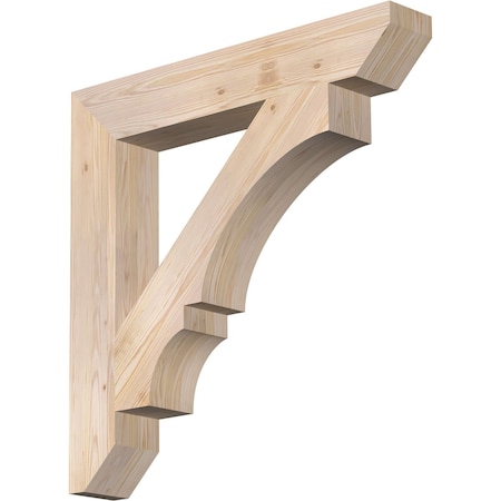 Ekena Millwork Balboa Slat Smooth Bracket, Douglas Fir, 5 1/2"W x 36"D x 36"H BKT06X36X36BOA06SDF